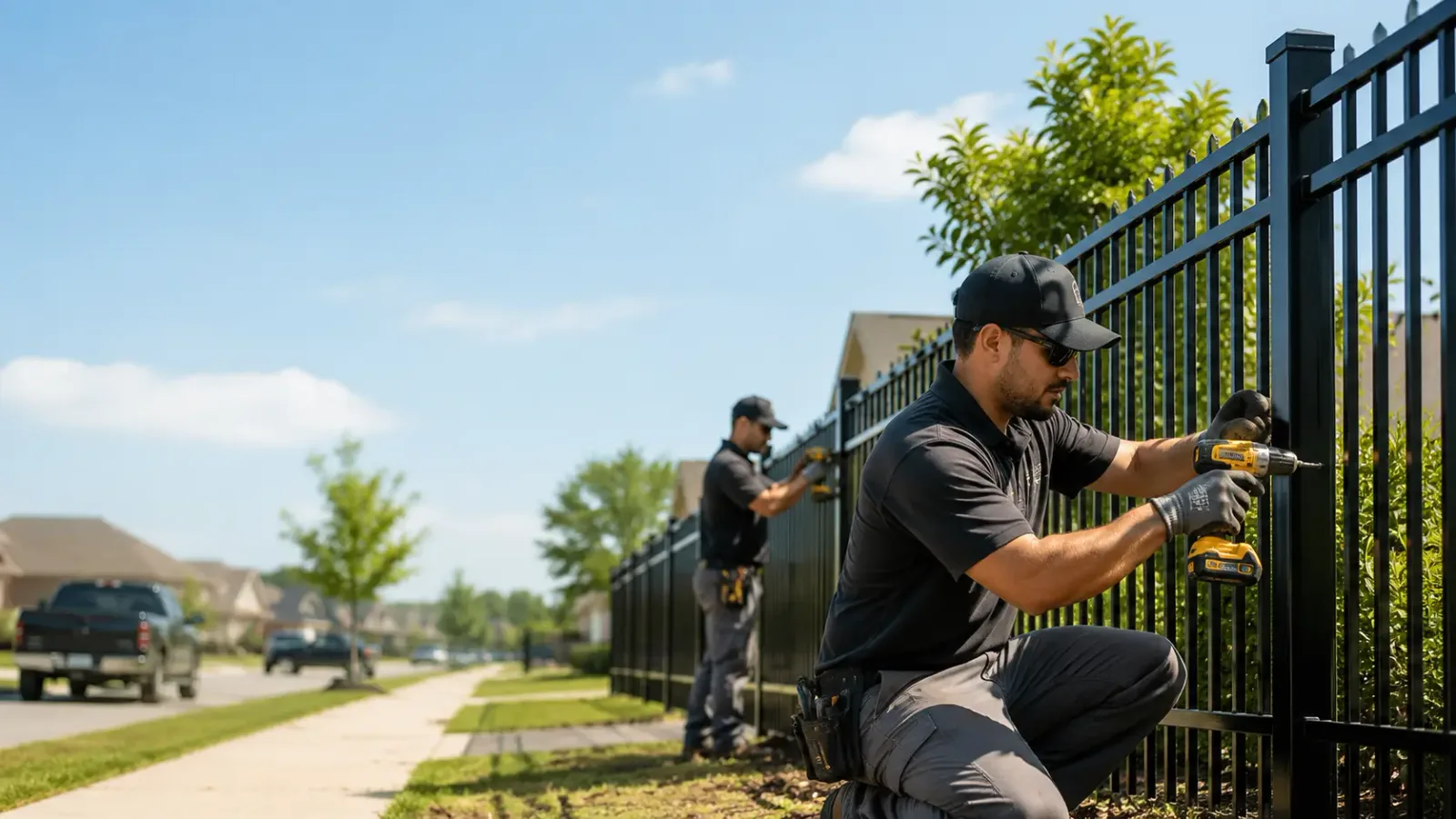 Metal Fence Installation in Clarence, IA